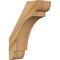 Ekena Millwork 4"W x 10"D x 14"H Olympic Rough Sawn Knee Brace, Western Red Cedar BRC04X10X14OLY00RWR - alternate 1